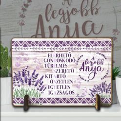 Ajándék_anyának_Legjobb_anya_Fatábla_tartóval