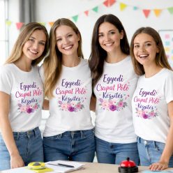 Női csapatpóló készítés - Egyedi felirattal, logóval