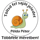 Egyedi_öntapadós_matrica_Óvodai_jel_névvel_Saját_fotóval