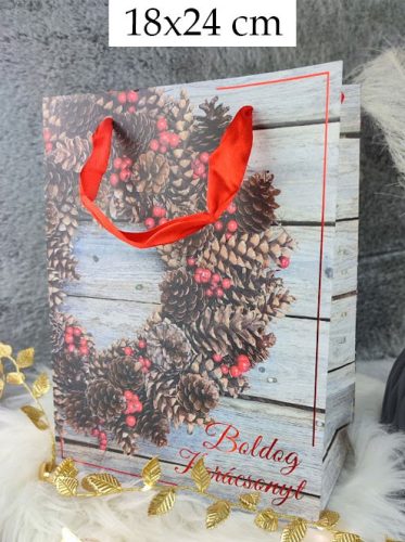 Karácsonyi_ajándéktáska_Koszorúval_