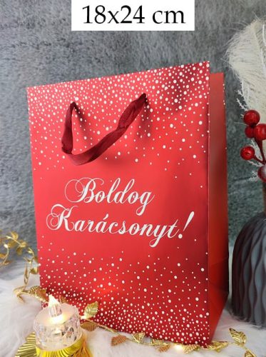 Boldog_Karácsonyt_dísztáska_Karácsonyi_feliratos_dísztáska
