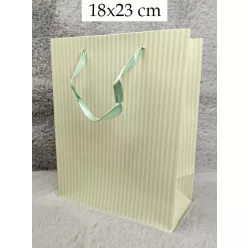 Kis_ajándéktasak_Halványzöld_csíkos_