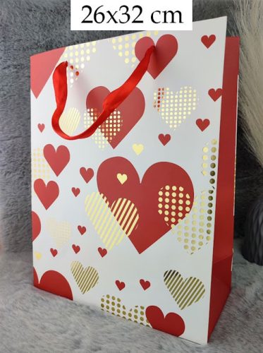 Ajándéktasak_nagy_arany,_piros_szíves__Webshop