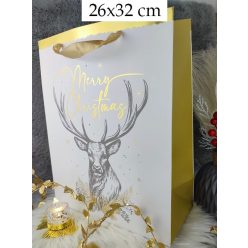 Karácsonyi_ajándéktasak_Szarvassal_