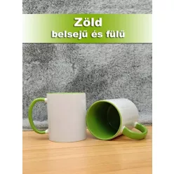 Egyedi_fényképes_bögre_világos_zöld_belsejű_Bögre_nyomtatás