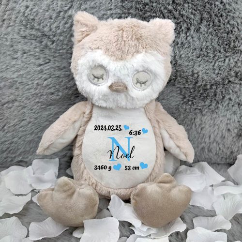 Baba_emlékőrző_ajándék_Plüss_bagoly_