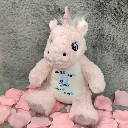 Baba_emlékőrző_ajándék_Plüss_unikornis_