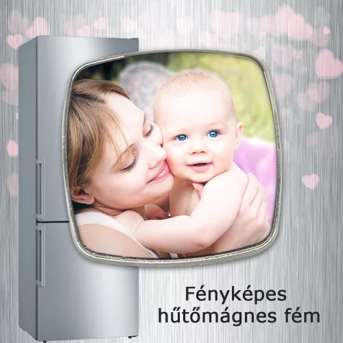 Fényképes_hűtőmágnes_fém_Egyedi_hűtőmágnes_saját_fotóval