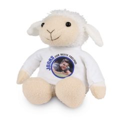 Fényképes_plüss_bárány_Plüssfigurák_fényképes_pólóban