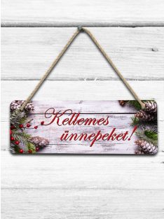 Ajtódísz karácsonyra_Kellemes Ünnepeket Webshop