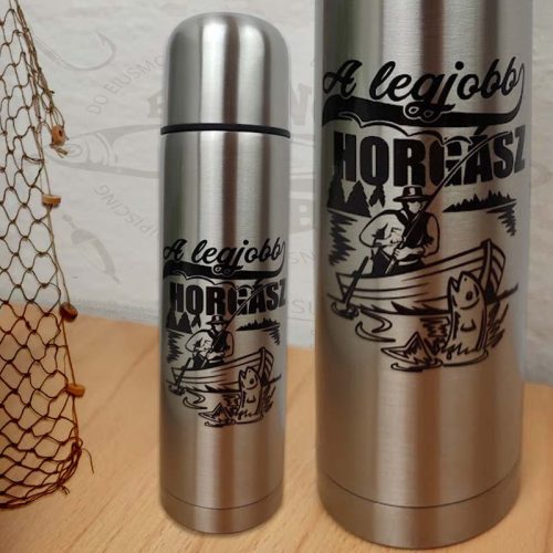 Ajándék_horgásznak_Termosz_a_legjobb_horgásznak_