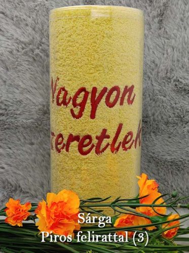 Szerelmes_ajándék_Nagyon_szeretlek_törölköző