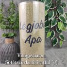 Legjobb_apa_hímzett_törölköző_Ajándék_apáknak_