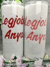 Anyák_napi_ajándék_Legjobb_anya_hímzett_törölköző_