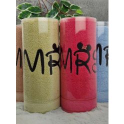 Mr_és_Mrs_ajándék_Hímzett_páros_törölköző_