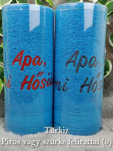 Apás_ajándék_Hímzett_törölköző_apák_napjára_