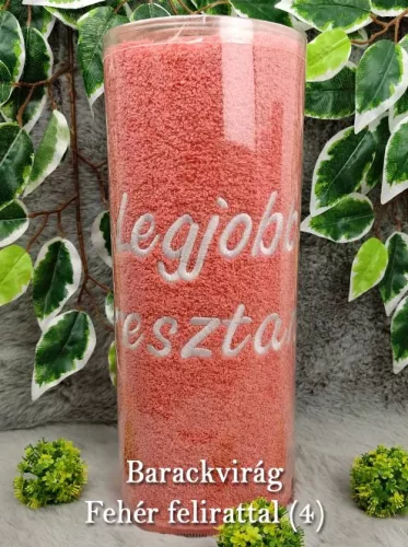 Legjobb_keresztanya_törölköző_Ajándék_keresztszülőnek_