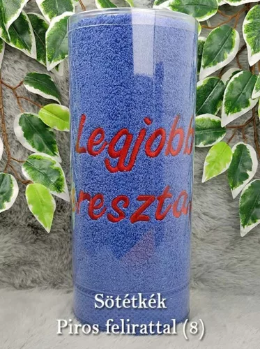 Ajándék_keresztszülőknek_Ajándék_törölköző_keresztapának_