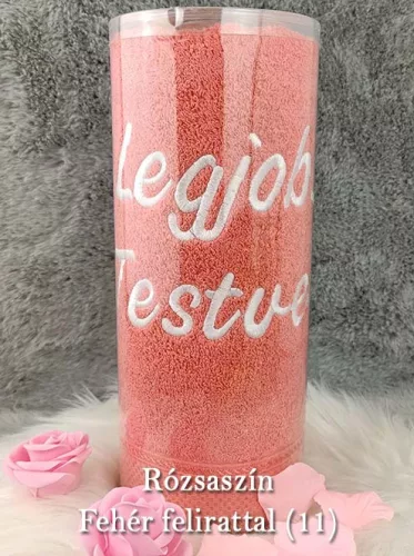 Ajándék_testvérnek_Legjobb_testvér_törölköző_