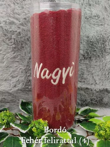 Ajándék_nagymamának_Szuper_nagyi_törölköző_