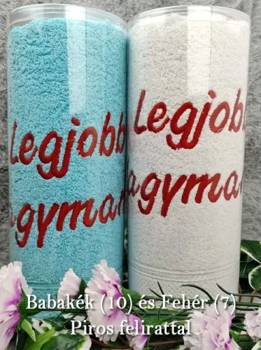 Ajándék_Nagymamának_Legjobb_nagymama_törölköző_