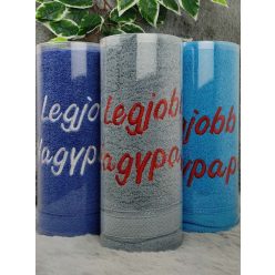 Ajándék_Nagypapának_Legjobb_nagypapa_törölköző_