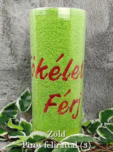 Ajándék_Férjnek_Tökéletes_Férj_törölköző_