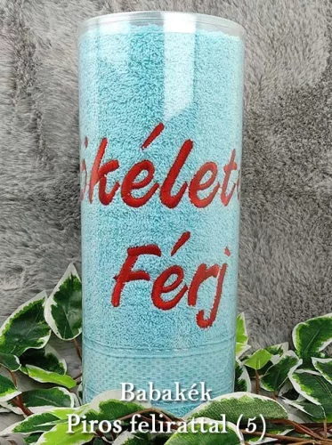 Ajándék_Férjnek_Tökéletes_Férj_törölköző_