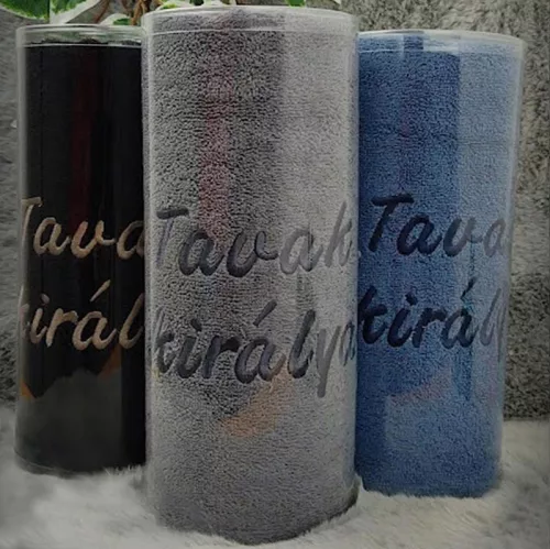Tavak_Királya_Hímzett_törölköző_