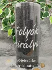 Folyók_Királya_feliratos_Hímzett_törölköző_