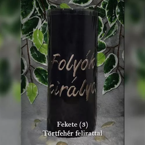 Folyók_Királya_feliratos_Hímzett_törölköző_