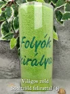 Folyók_Királya_feliratos_Hímzett_törölköző_