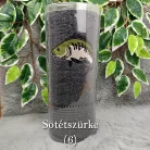 Meglepetés_horgásznak_Ponty_mintás_hímzett_törölköző