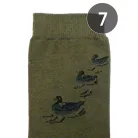 Ajándék_vadásznak_Vadkacsa_mintás_zokni_