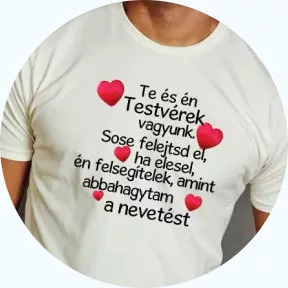 Póló testvérnek