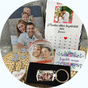 Fényképes ajándékok