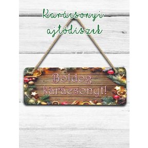 Ajtódíszek, kopogtatók karácsonyra